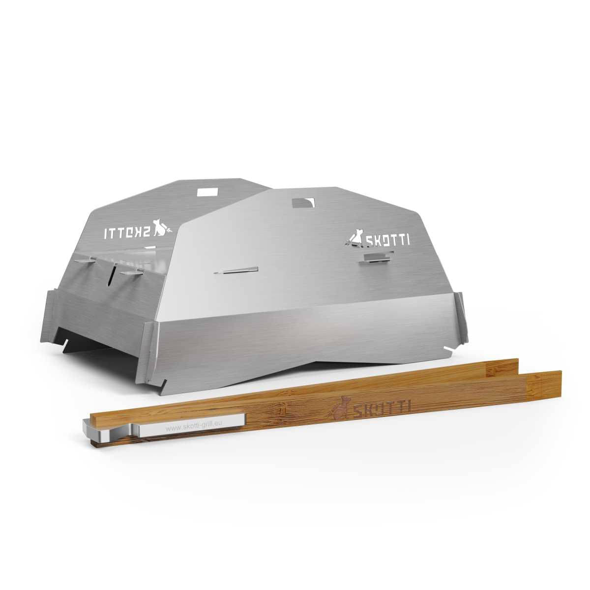 SKOTTI CAP Deckel inkl. Grillzange, Edelstahl SKOTTI CAP Deckel inkl. Grillzange- Edelstahl - SK046