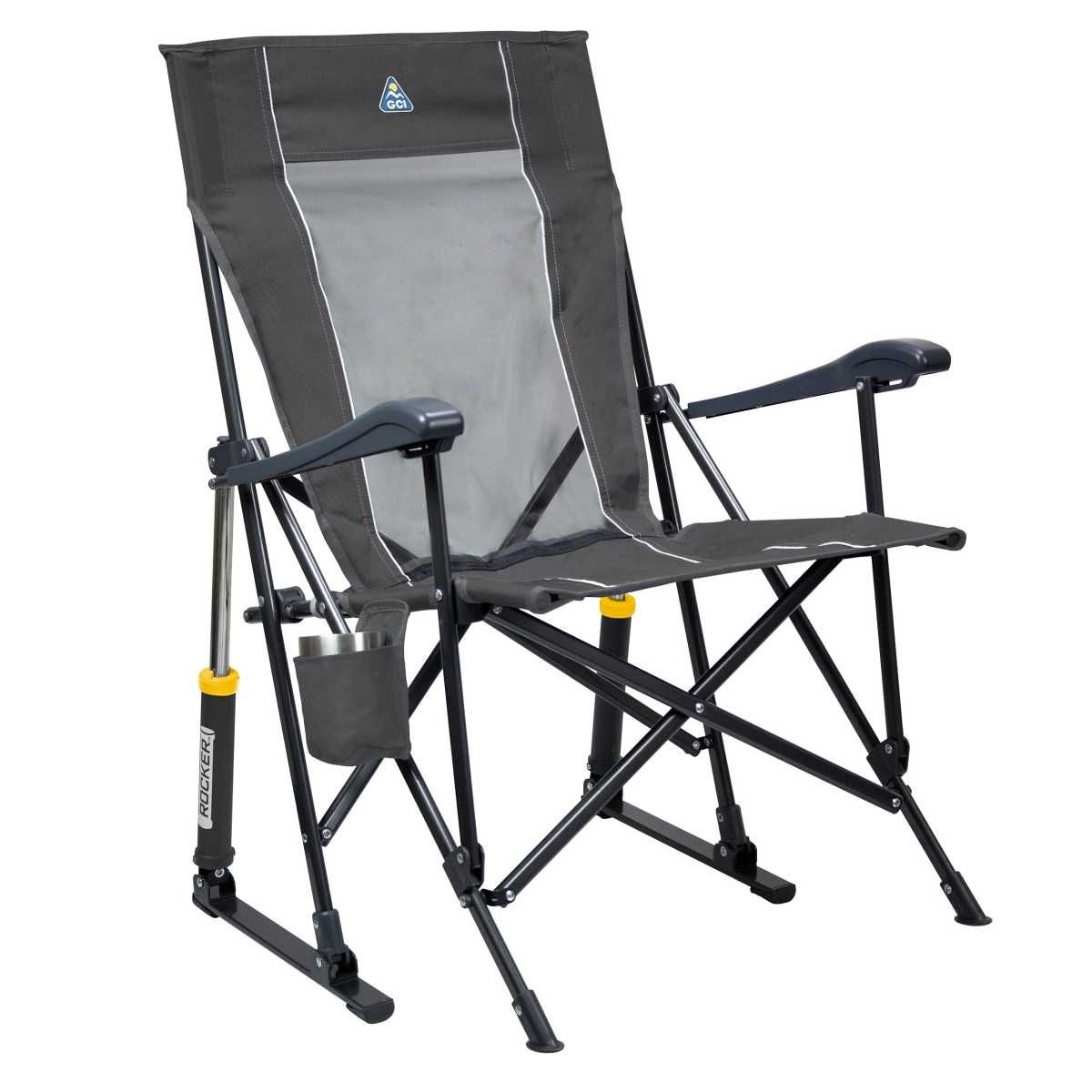 GCI faltbarer Schaukelstuhl RoadTrip Rocker Dark Charcoal - 376339