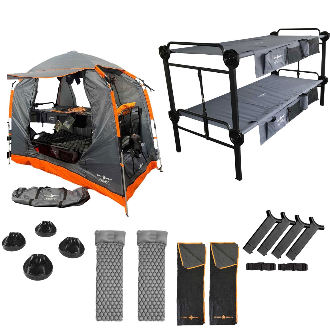 Disc-O-Bed OUTDOOR BUNDLE KOMFORT XLT