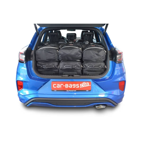 Car Bags F11701S Ford Puma Bj- 19- m- verstellb- Ladeboden in oberer Pos- Reisetaschen Set- Auf Ihr Auto massgeschneidert- Das Original