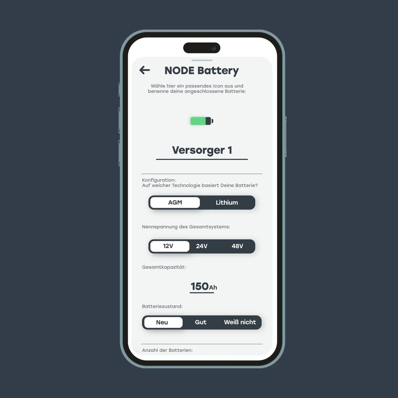 REVOTION Smarthome fuer Camper NODE-Battery - Smartes Energiemanagement NODE Battery