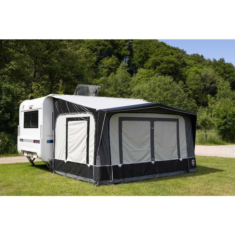 REIMO TENT Wohnwagenvorzelt BOLOGNA 400 x 240 cm Stahl-Gestaenge - 936373