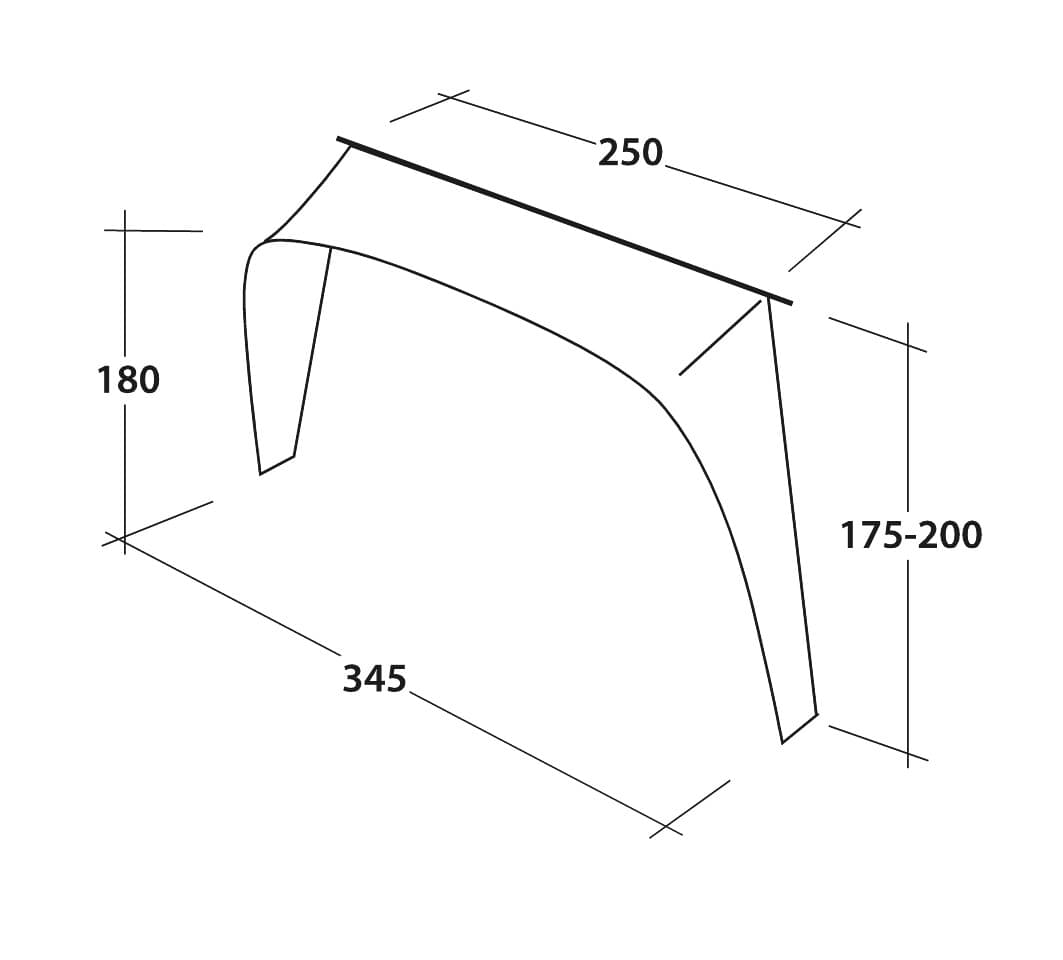 Outwell Lounge Fahrzeug Connector Gr. L - 111356