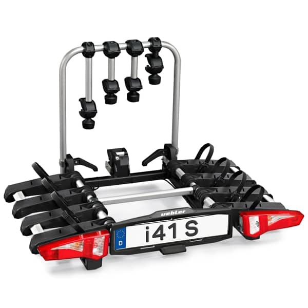 Set UEBLER i41 S Fahrradtraeger 18140 4 Raeder mit 90° Abklappung faltbar inkl. Heckbox - 18140 25080