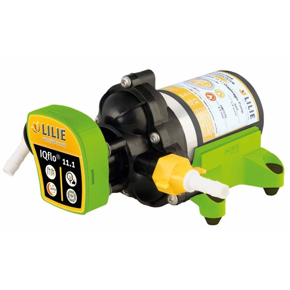 LILIE membraanpomp IQflo® LILIE Membranpumpe IQflo® – IQflo 11-1 oder 12.3- 12 V- 11 bis 12-3 L-Min- 2-4 bar