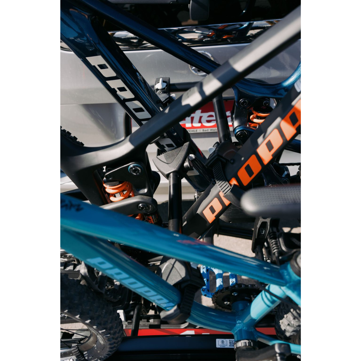 ATERA Strada Forza M Fahrradtraeger 2er 022800 faltbar fuer 3 Raeder 2-1- Fahrradtraeger fuer die Anhaengerkupplung von ATERA aus dem Allgaeu