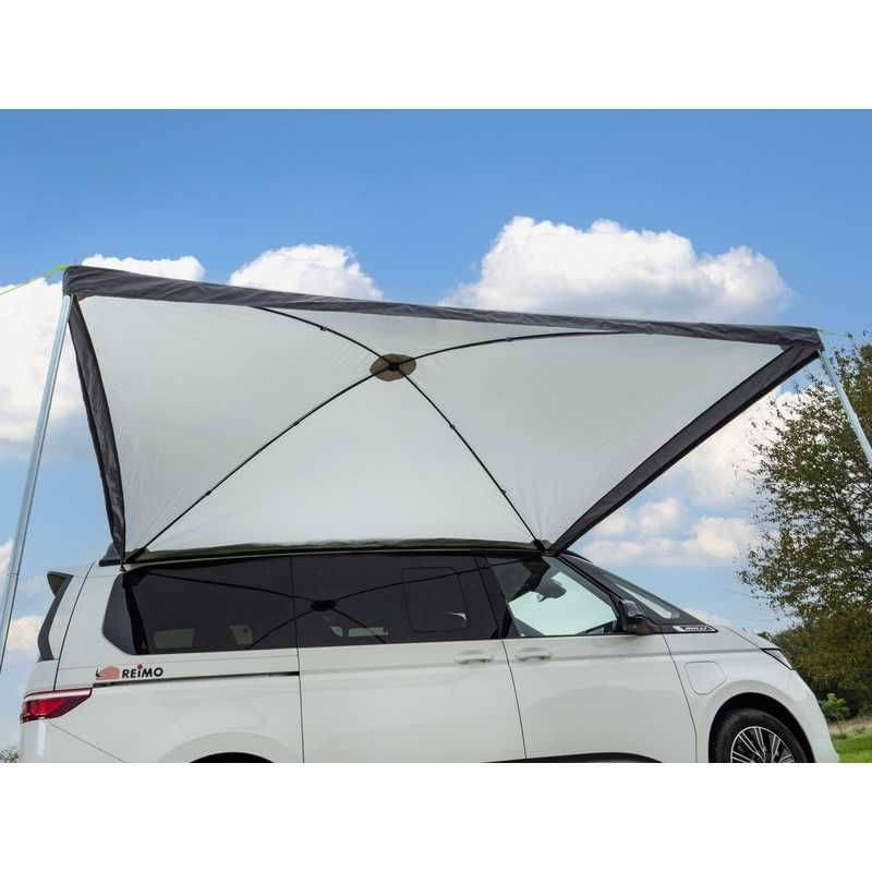 REIMO TENT Sonnenvordach PALM BEACH QUICK - 260 x 240 cm - Grau-Anthrazit - 900159