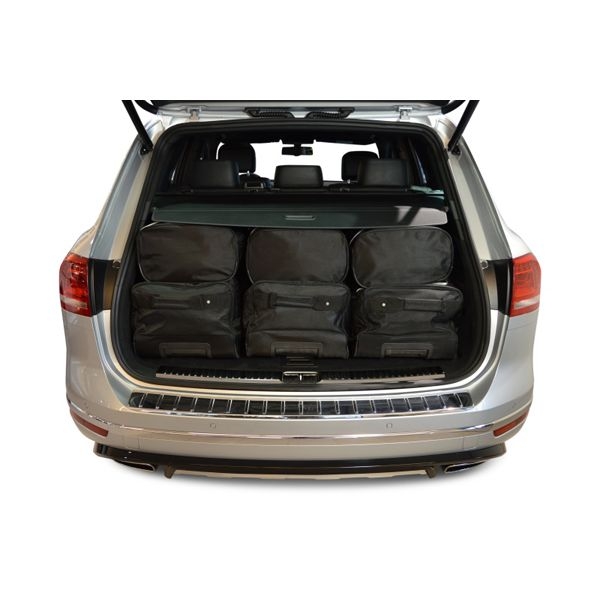 Car Bags V10701S VW Touareg II SUV Bj- 10-18 Reisetaschen Set- Auf Ihr Auto massgeschneidert- Das Original