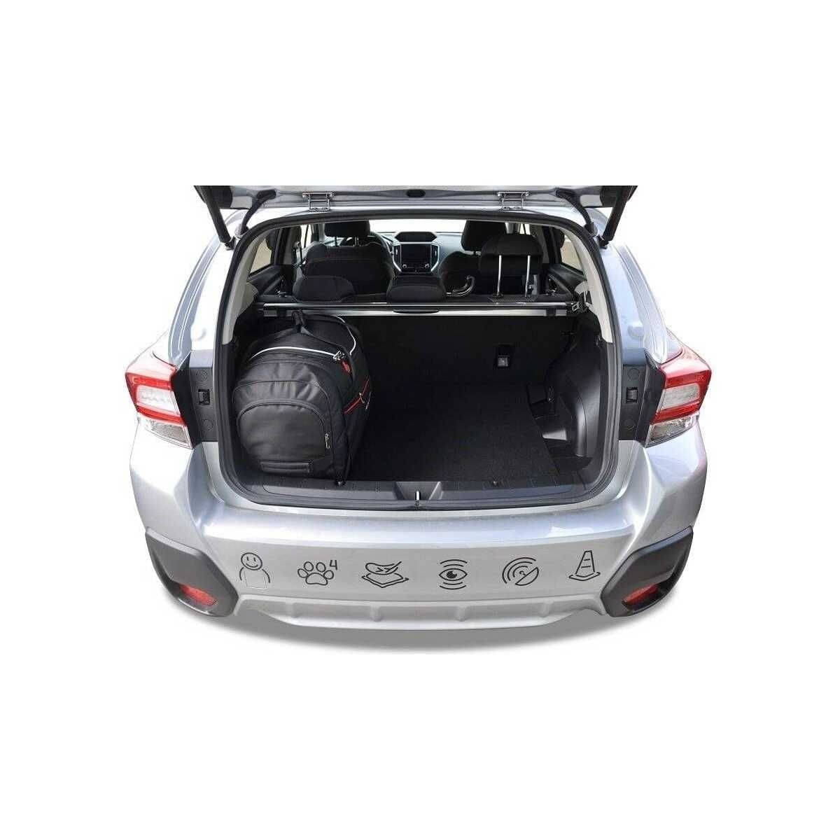 KJUST Kofferraum Taschen Set fuer SUBARU XV ab Bj. 2017 4er-Set - 7038023