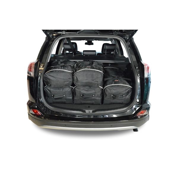 Car Bags T10901S TOYOTA RAV4 IV Hybrid -XA40- Bj- 13-18 Reisetaschen Set- Auf Ihr Auto massgeschneidert- Das Original