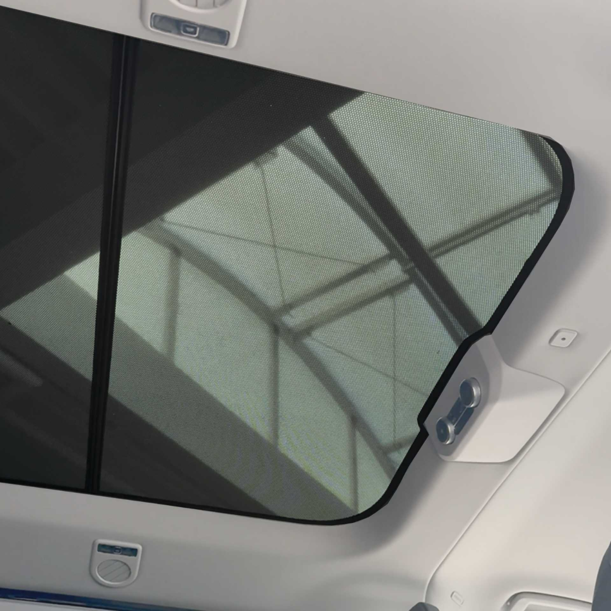 WINDESA SunClip Sonnenschutz - Sichtschutz Ford Tourneo Custom L1 Panoramadach ab Bj. 2024 Set ABC - sun-10495pd-L1-fo