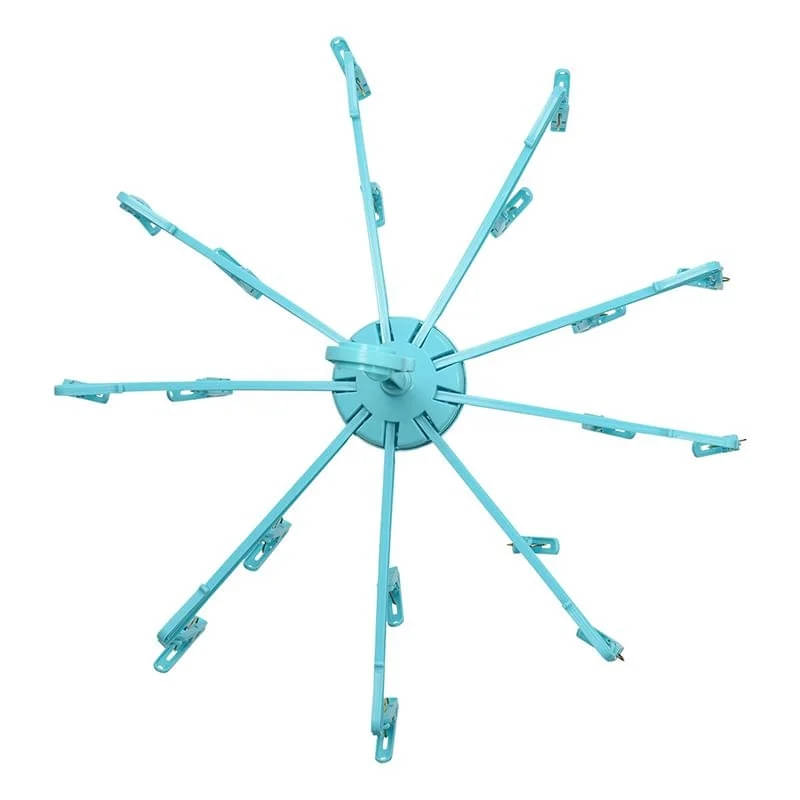 ProPlus Mini-Waeschespinne Waeschetrockner Trockenkarussell mit 18 Waescheklammern Ø48 cm - 362110