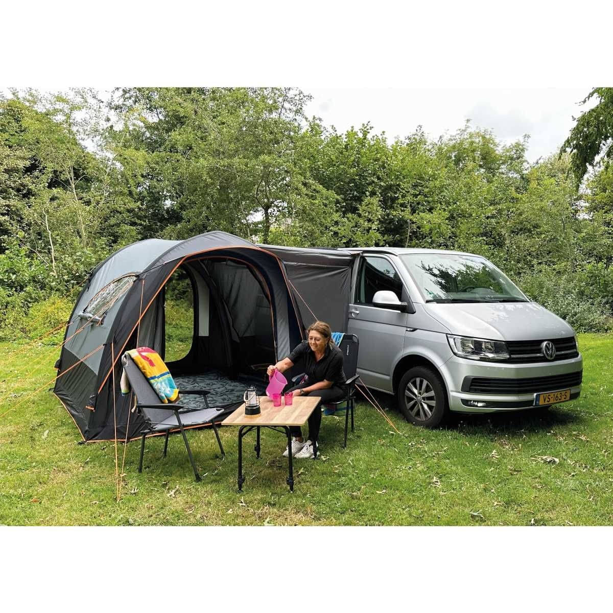 EuroTrail aufblasbares Bus Vorzelt ROADSTER AIR Anbauhoehe 180 - 210 cm - ETCT0188