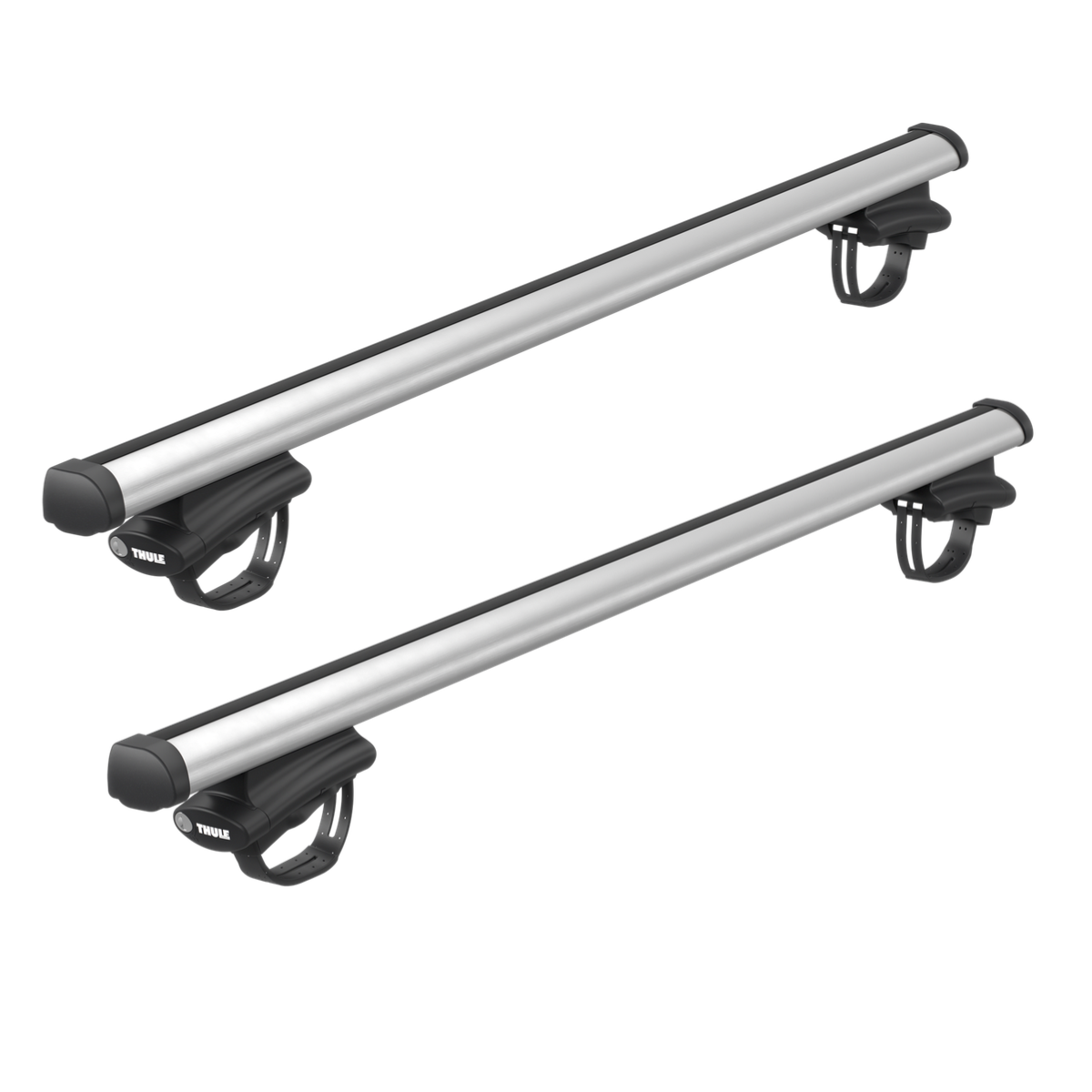 THULE Dachträger Evo ProBar 7108 390 120 cm Kompletter THULE Dachtraeger mit ProBar Evo Aluschienenprofilen