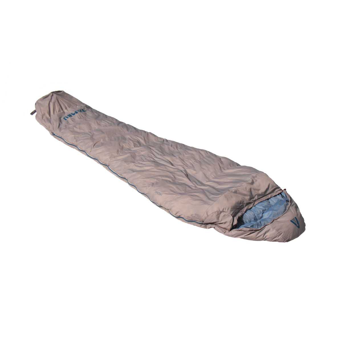 TAMBU MOMI Mumienschlafsack 950 g Graublau - 20211005