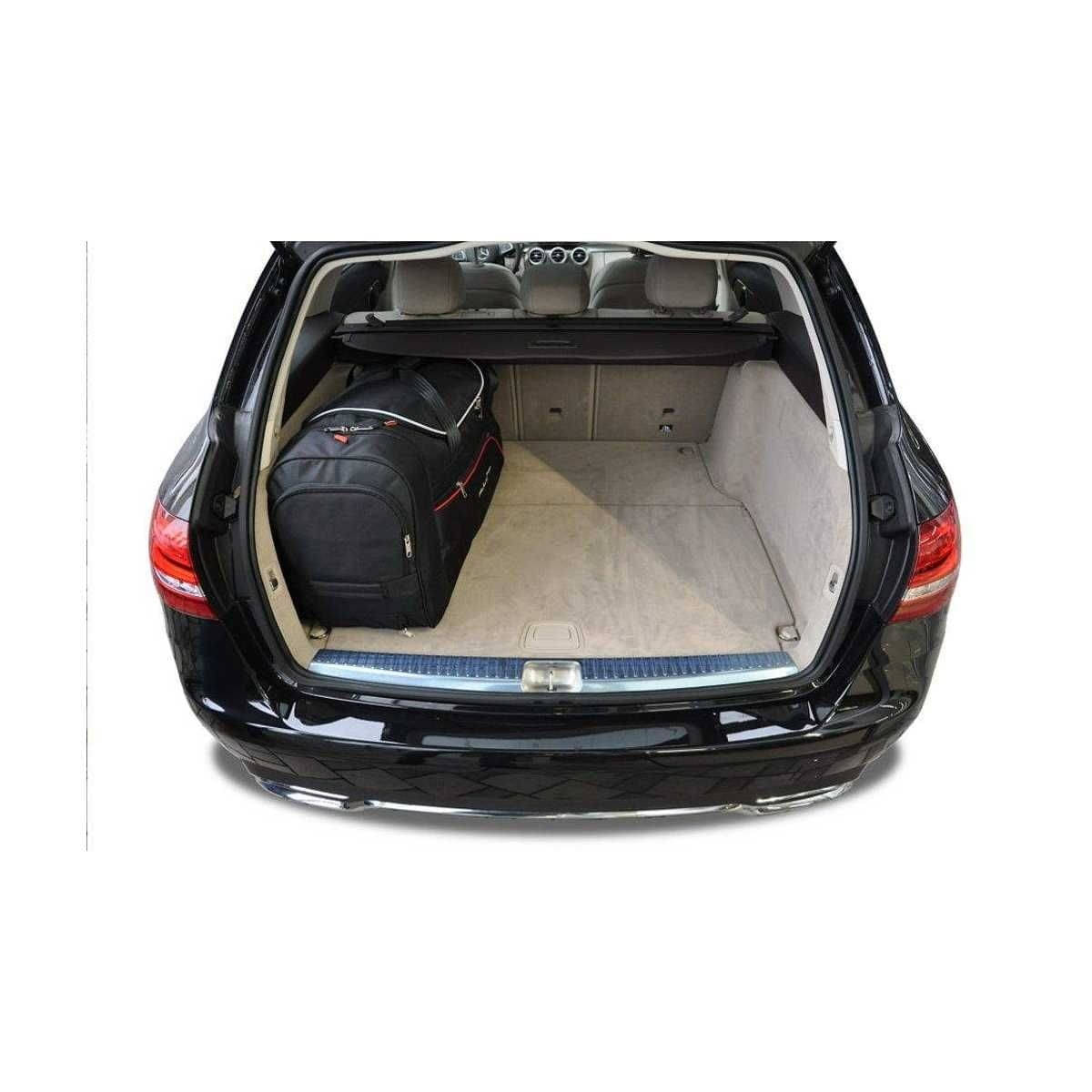 KJUST Kofferraum Taschen Set fuer MERCEDES-BENZ C Kombi Bj. 2014-2021 4er-Set - 7027011