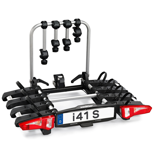 UEBLER i41 S Fahrradtraeger 18140 4 Raeder mit 90° Abklappung faltbar