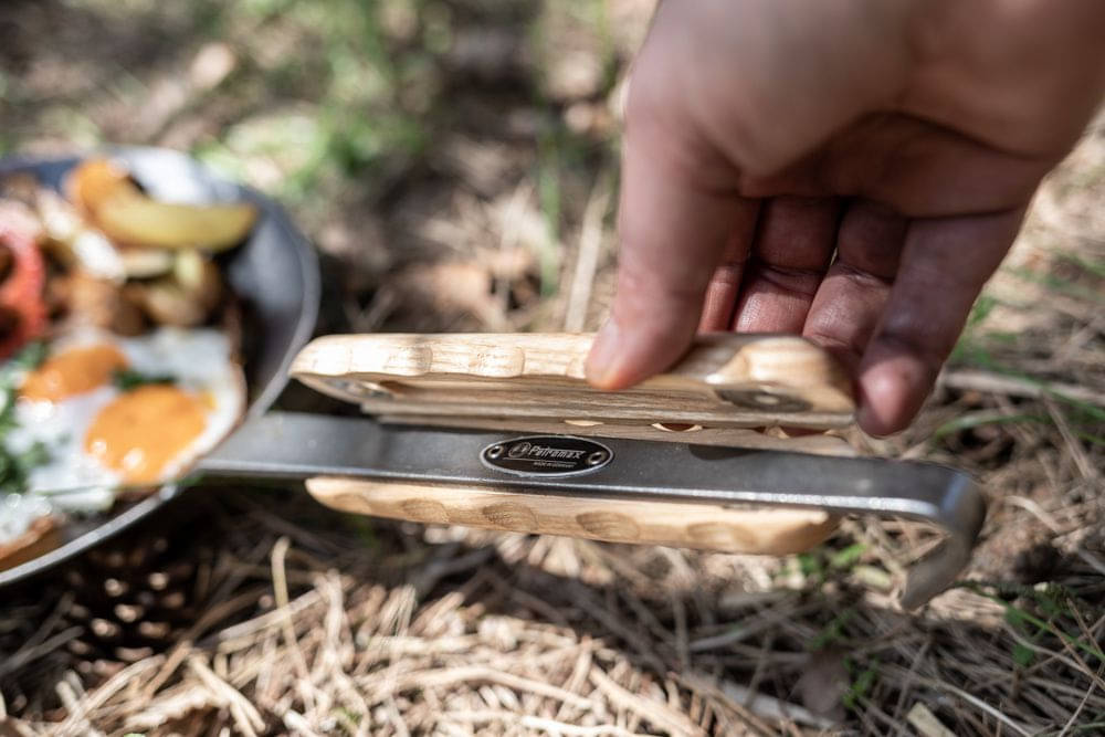 PETROMAX Holzgriff fuer schmiedeeiserne Pfannen handle-sp-w