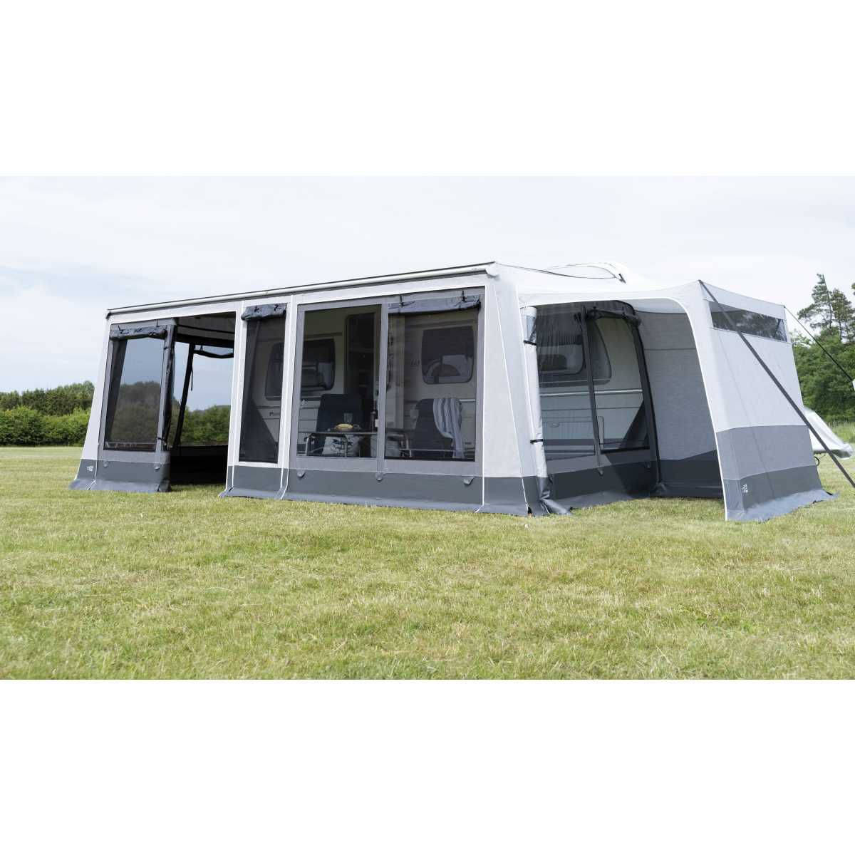 WIGO Anbauzelt BUDDY PLUS Ambiente 212 x 143 cm - 6653