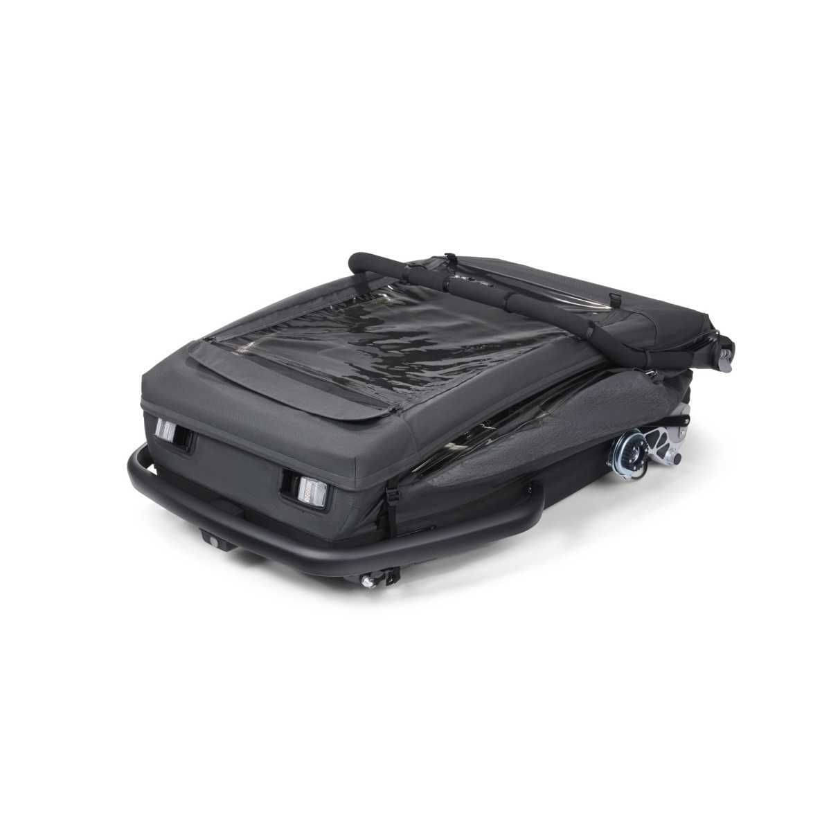 CROOZER Kinderfahrradanhaenger Kid Yuuna Moonlight Black - 121001124