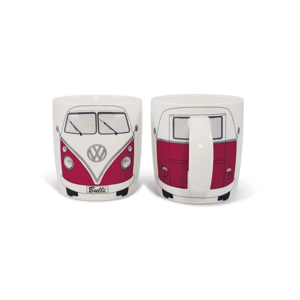 VW Collection VW T1 Bulli Bus Kaffeetasse rot-weiss - BUTA01