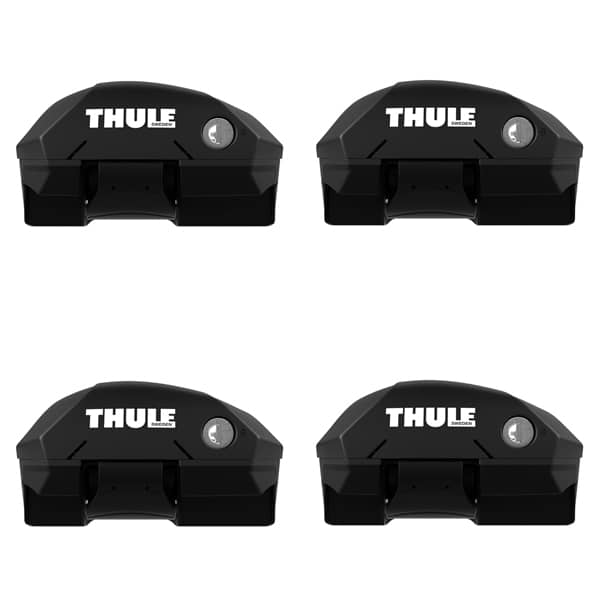 Thule Edge Raised Rail - 720400 - THULE 7204 Edge Raised Rail Fusssaetze WingBar Edge Dachtraeger