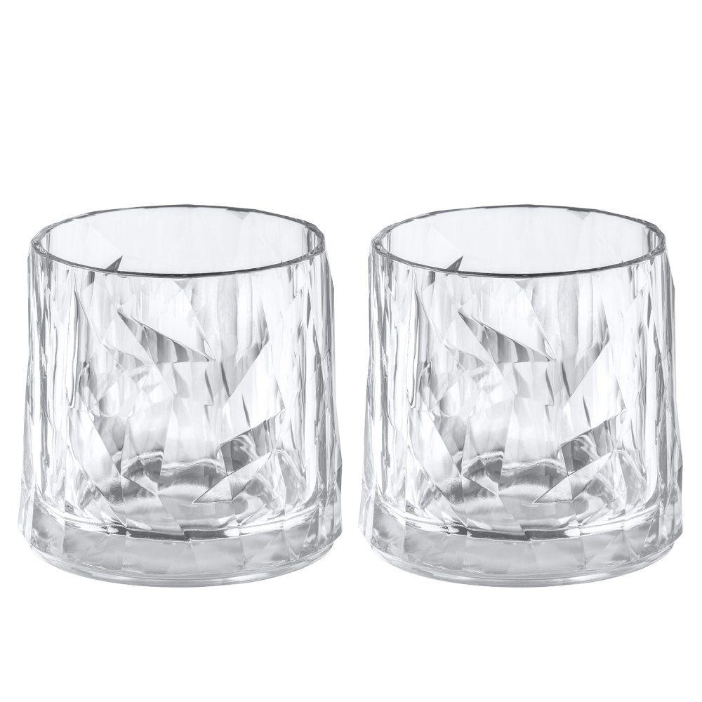 KOZIOL Superglas CLUB NO. 2 Trinkglas 250 ml 2er-Set - 4402535