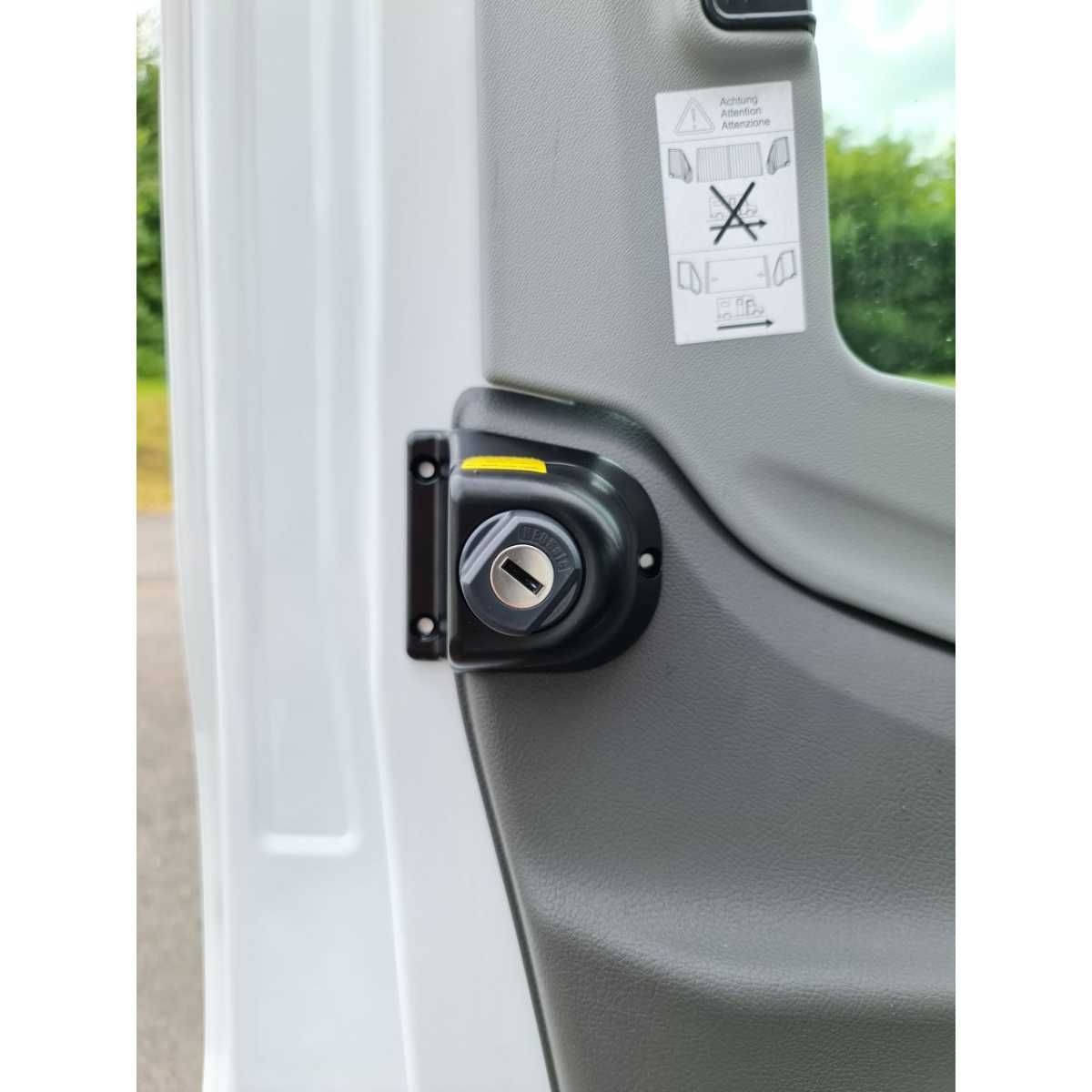 HEOSolution HEOSafe Tuersicherung Ford Transit ab Bj. 07-2014 Abschliessbar 2er-Set - 14656