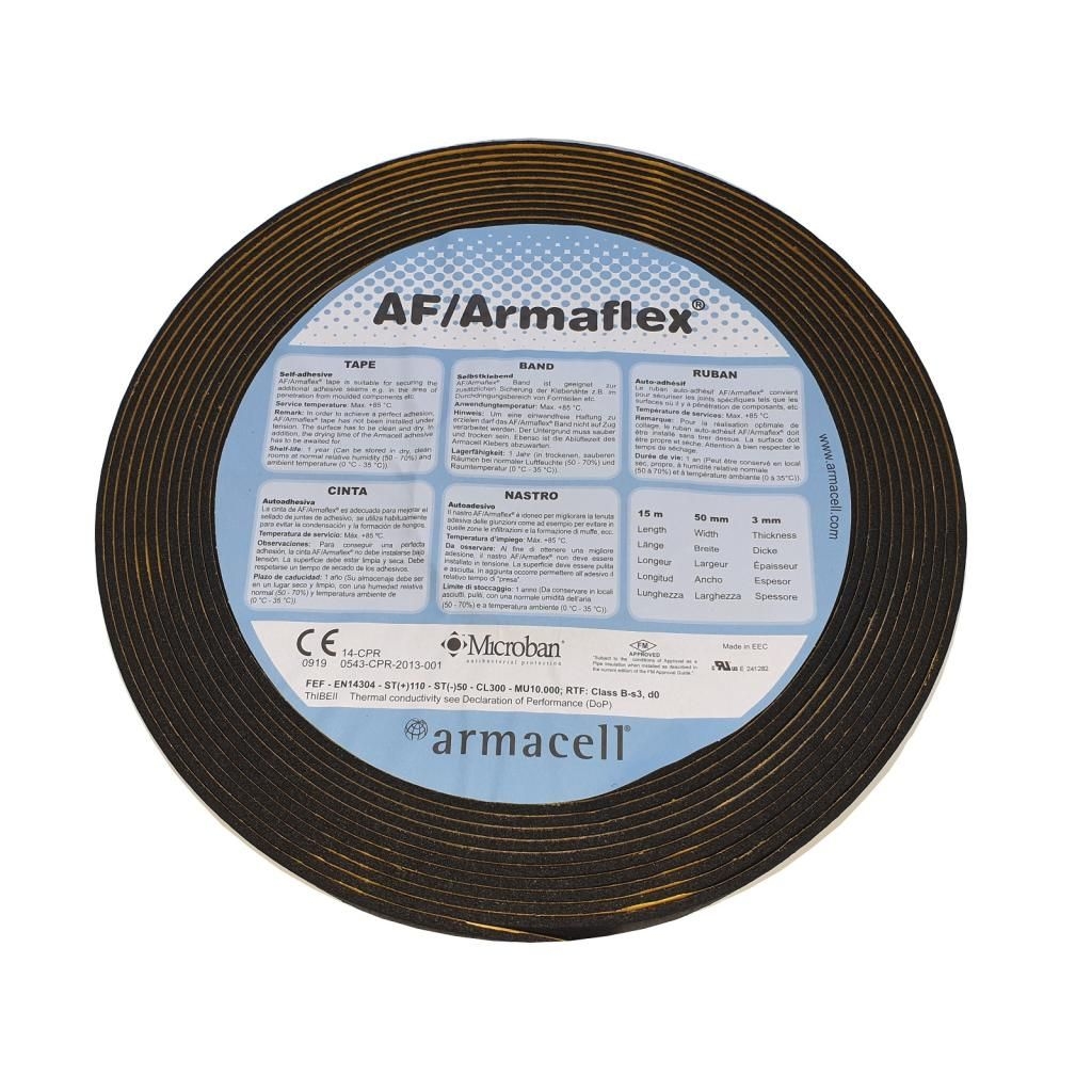 ARMACELL ArmaFlex AF Kautschuk-Klebeband Microban 15 m - AF-TAPE-MC