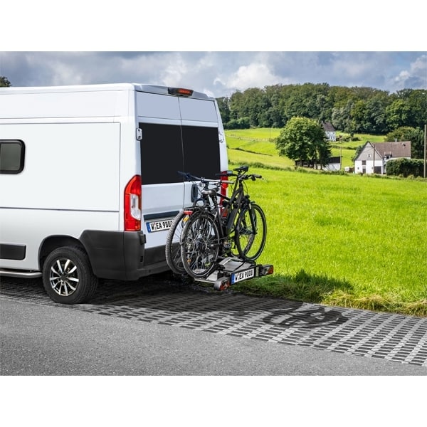 EUFAB SD260 Fahrradtraeger ausziehbar fuer 2 Raeder Hecktueren Version 2026 - 11654
