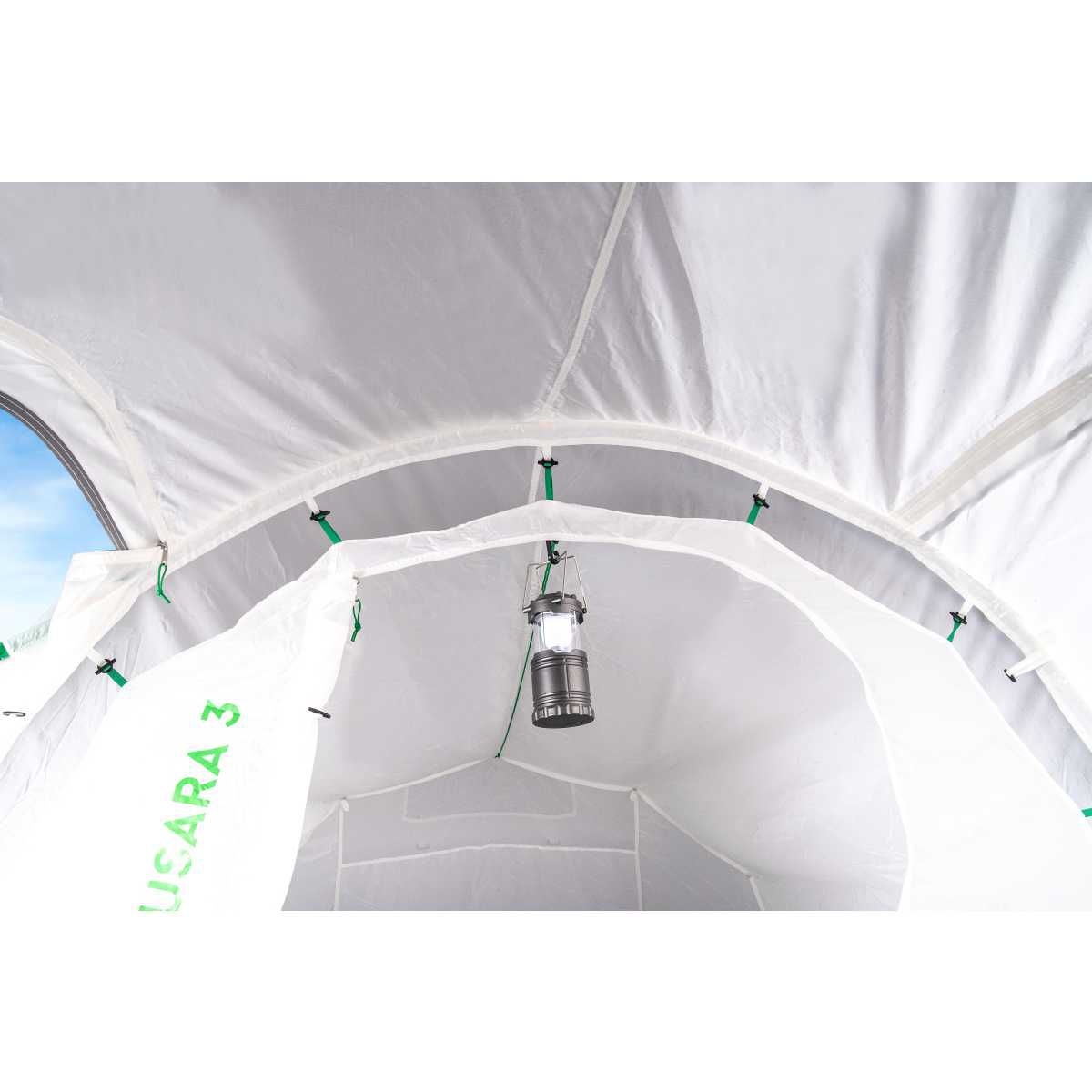 TAMBU TUSARA Tunnelzelt Eco Plus Line Weiss 3 Personen - 20240414