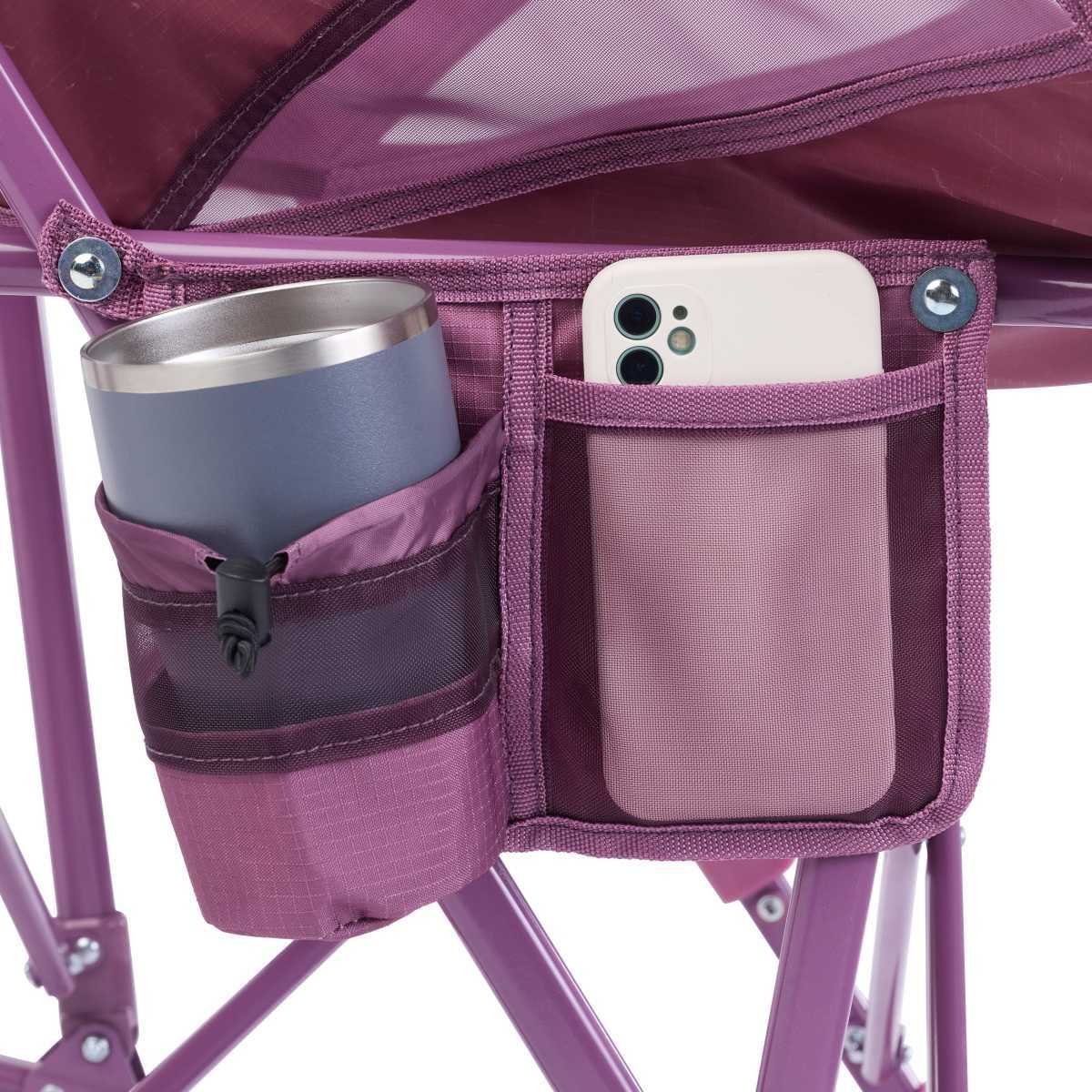 GCI faltbarer Schaukelstuhl Pod Rocker Elite Pastel Amethyst - 431353