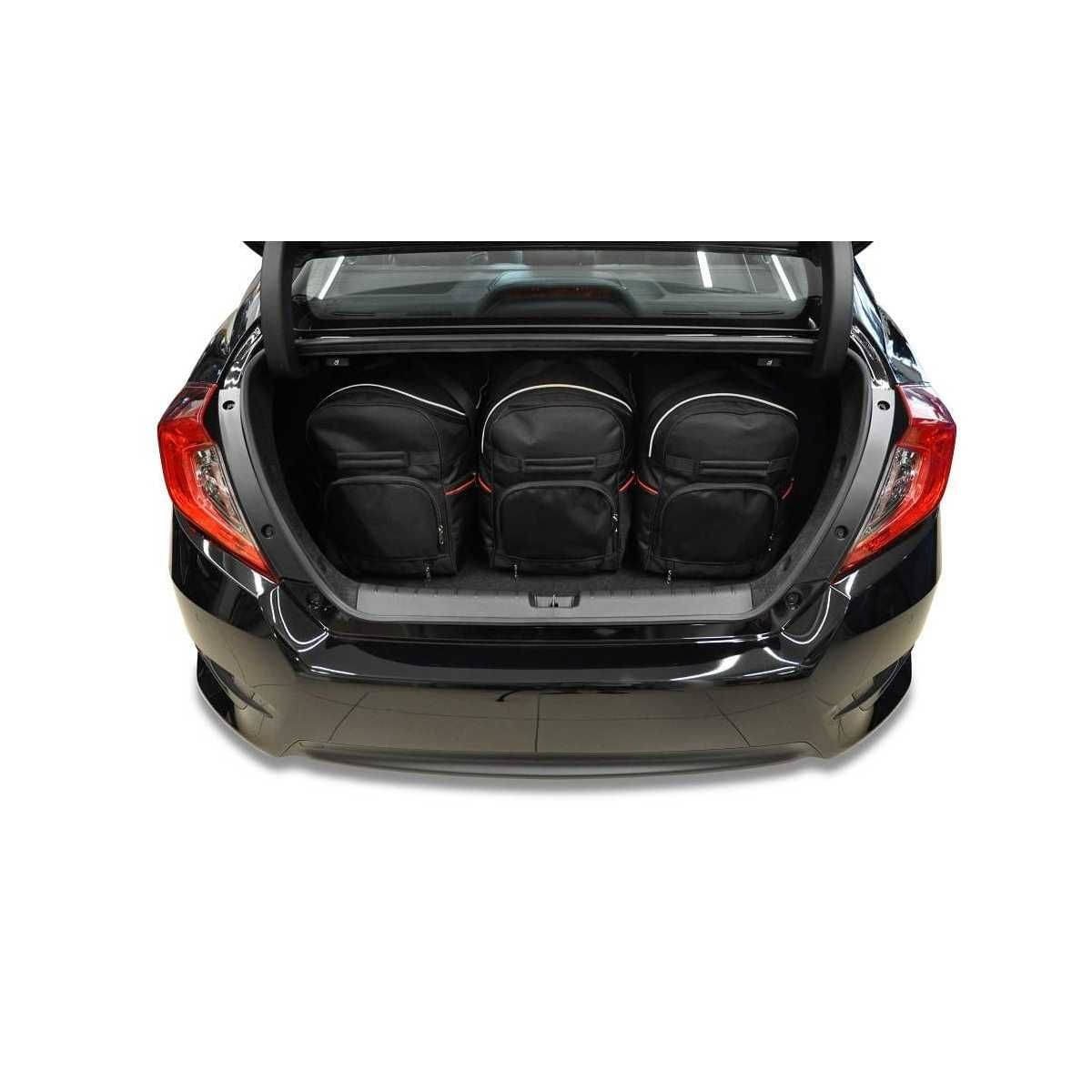 KJUST Kofferraum Taschen Set fuer HONDA CIVIC Limousine Bj. 2017-2021 5er-Set - 7016022