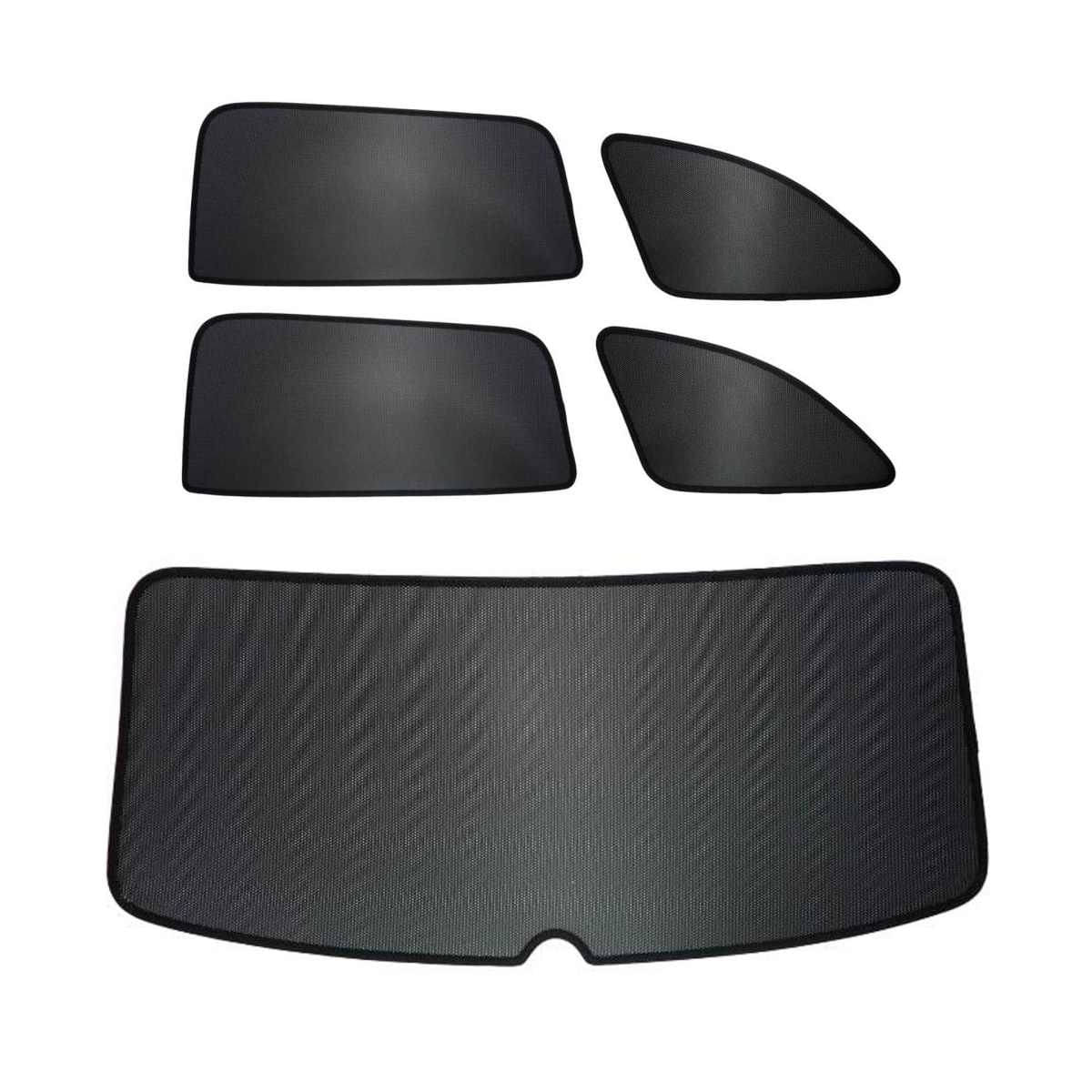 WINDESA SunClip Sonnenschutz - Sichtschutz Skoda Octavia ab Bj. 2020 Set ABC - sun-10409abc