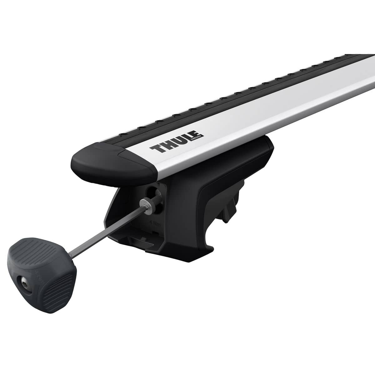 Dachträger Skoda Fabia 5-T Kombi 15-23 Reling THULE Alu Evo B Kompletter THULE Dachtraeger Evo mit WingBar Evo Black Aluschienenprofilen