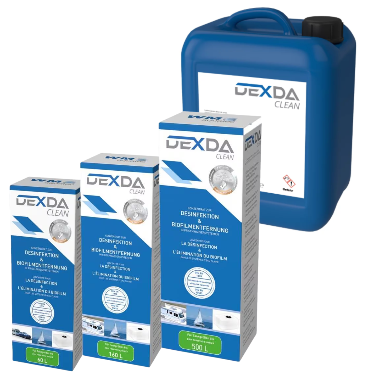 WM AQUATEC Dexda Clean Desinfektion Reiniger