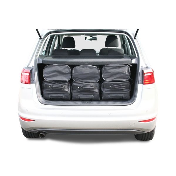 Car Bags V11701S VW Golf 7 Sportsvan MPV Bj- 14- Reisetaschen Set- Auf Ihr Auto massgeschneidert- Das Original