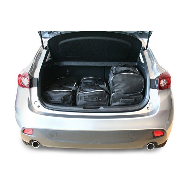 Car Bags M30601S Mazda 3 5-T- Bj- 14-19 Reisetaschen Set- Auf Ihr Auto massgeschneidert- Das Original