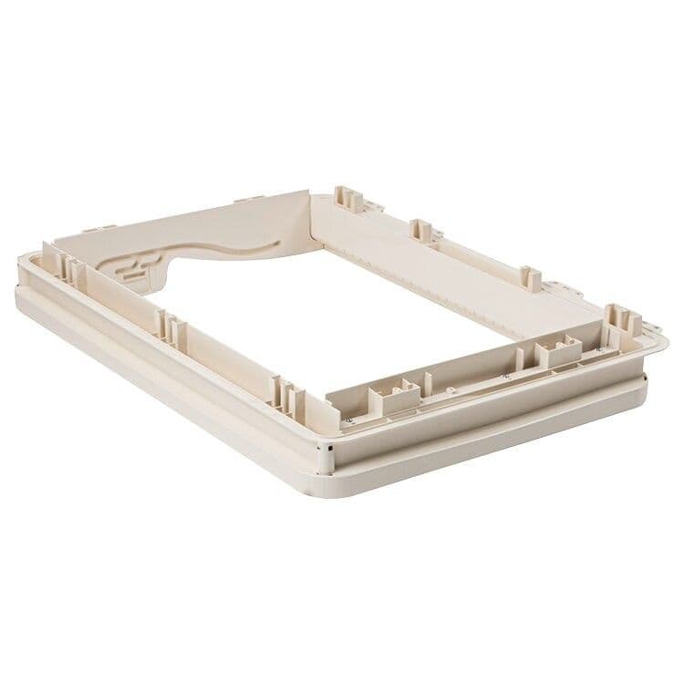 DOMETIC reserveonderdeel buitenframe compleet met gedwongen ventilatie voor Midi Heki Style Dometic Seitz Drucktaster mit Montageteilen fuer Mini Heki