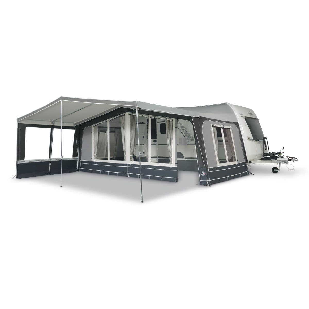 DOREMA Sonnenvordach DIAMOND SEASON- Gr. 8- Umlauf 825-850 cm- 25 mm Stahlgestaenge - 4498 - S25 090 02 PG