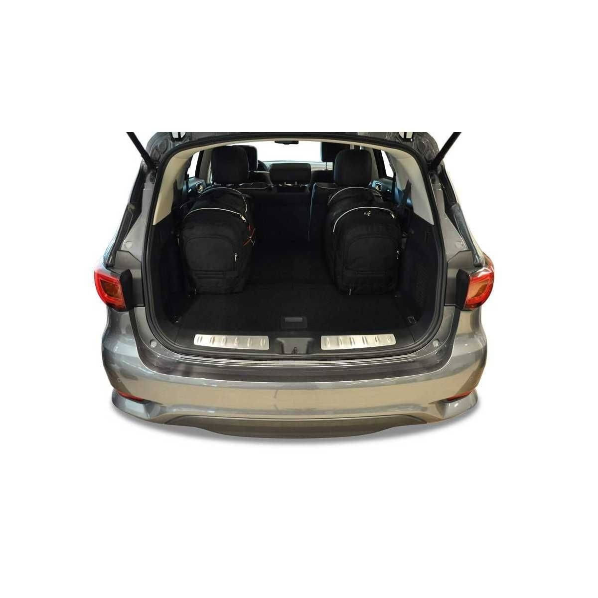 KJUST Kofferraum Taschen Set fuer INFINITI QX60 Bj. 2018-2020 5er-Set - 7019014