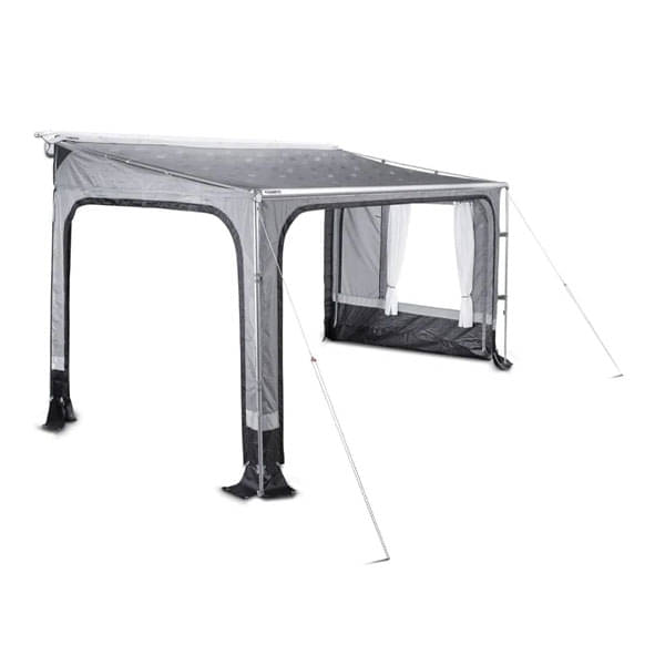 DOMETIC Markise Revo Zip 450 cm Taschenmarkise mit Vorzelt DOMETIC Revo Zip 450 Privacy Room 9103104304-9103104334