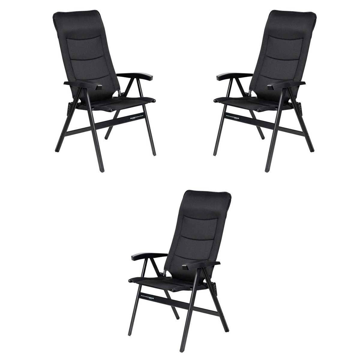 Set mit 3 Stuehlen WESTFIELD Noblesse Grande Stuhl black - Avantgarde Series - 101-102 BL