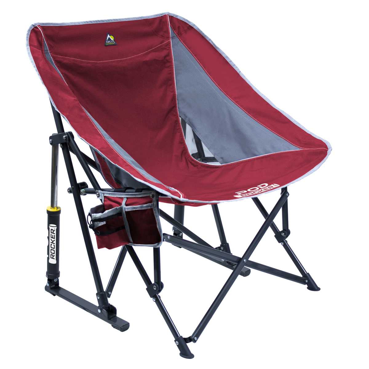 GCI faltbarer Schaukelstuhl Pod Rocker Red