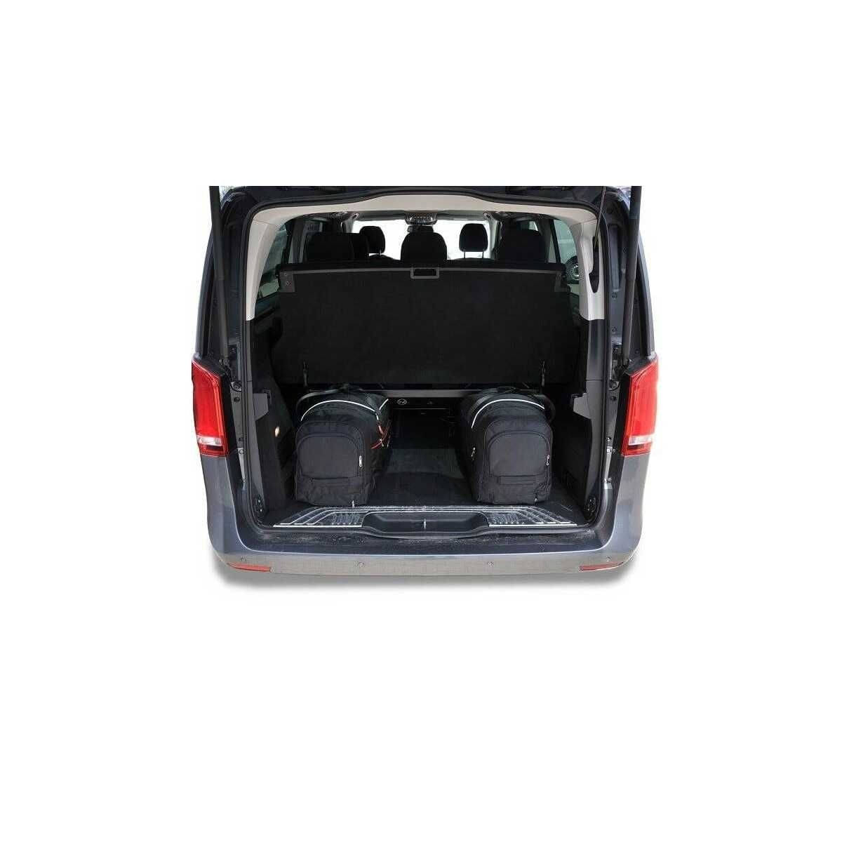 KJUST Kofferraum Taschen Set fuer MERCEDES-BENZ V EXTRA LONG ab Bj. 2014 7er-Set - 7027058