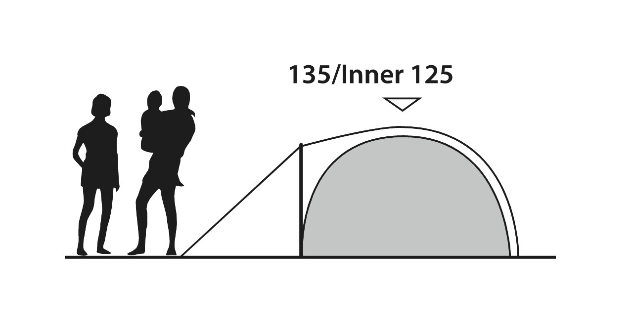 Outwell Campingzelt Cloud 4 - 111257