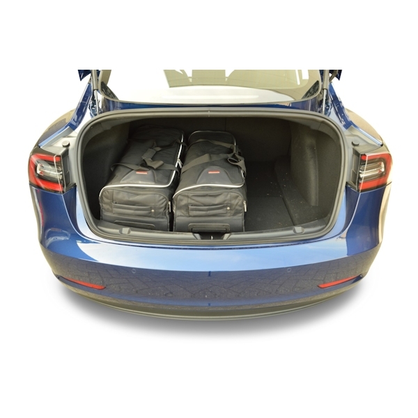 Car Bags T20401S TESLA Model 3 4-Tuerer Bj- 17- Reisetaschen Set- Auf Ihr Auto massgeschneidert- Das Original