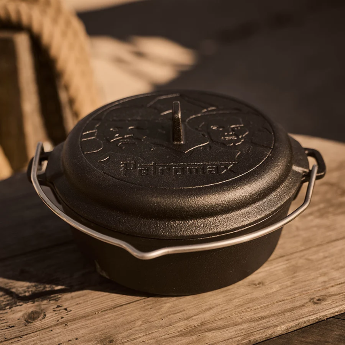 Dutch Oven PETROMAX Feuertopf ft3 ohne Fuesse 1-6 l Bud Spencer - Terence Hill Edition FT3-T-SH