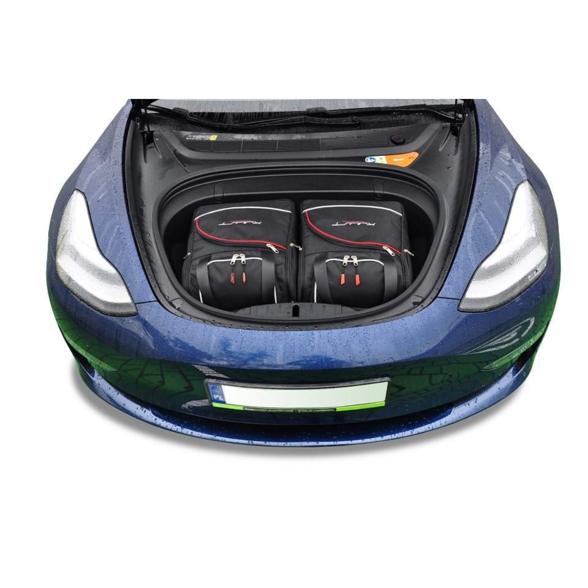 KJUST Kofferraum Taschen Set fuer TESLA MODEL 3 Bj. 2017-2020 2er-Set - 7050008