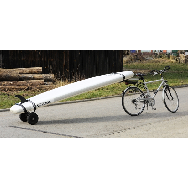 ECKLA Board-Trailer 76000 Fahrradanhaenger fuer SUP und Surfboard inkl. Wagen